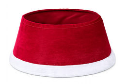 Kerstboomrok Santa rood wit - afbeelding 1