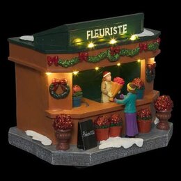 Kerstdorp 9L bloemenwinkel
