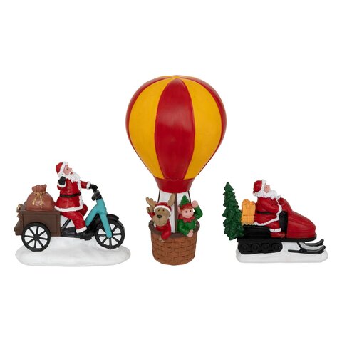 Kerstdorp acc figuur auto 2ass