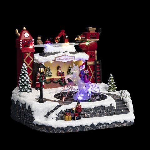 kerstdorp atelier kerstman