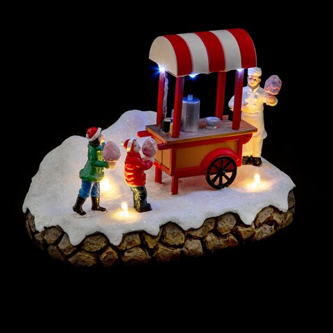 Kerstdorp Barbe à papa 7L