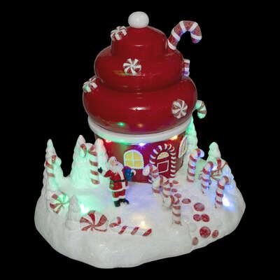 Kerstdorp cupcake 7Led