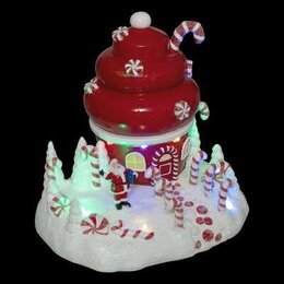 Kerstdorp cupcake 7Led