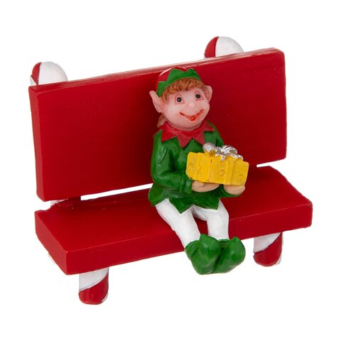 Kerstdorp Elf wit
