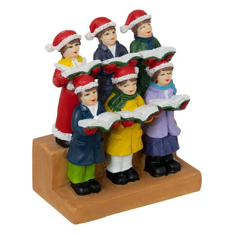 Kerstdorp figure koor