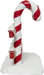 Kerstdorp hek 12L met snoep - afbeelding 5