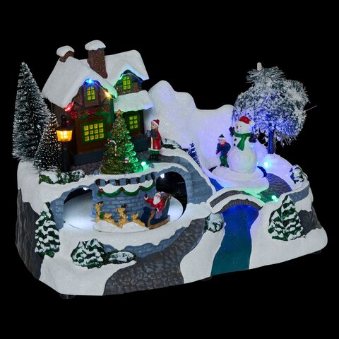 Kerstdorp huis