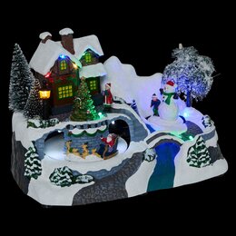 Kerstdorp huis
