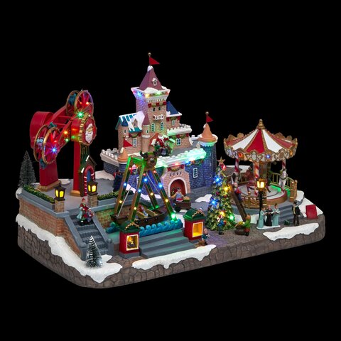 Kerstdorp - Kermes 64Led
