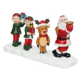 Kerstdorp kerstfigure