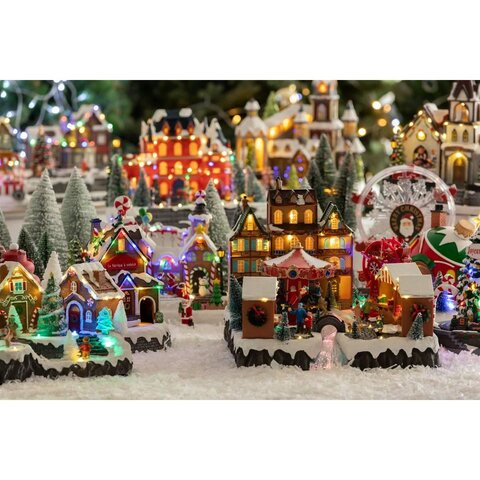 Kerstdorp Kerstmarket 56L - afbeelding 5