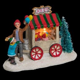 Kerstdorp led met batterijen