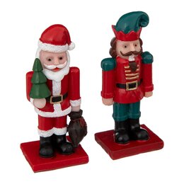 Kerstdorp Notenkrakers 2stuks