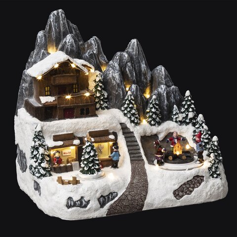 kerstdorp refuge hoog