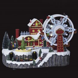 Kerstdorp reuzenrad 30l