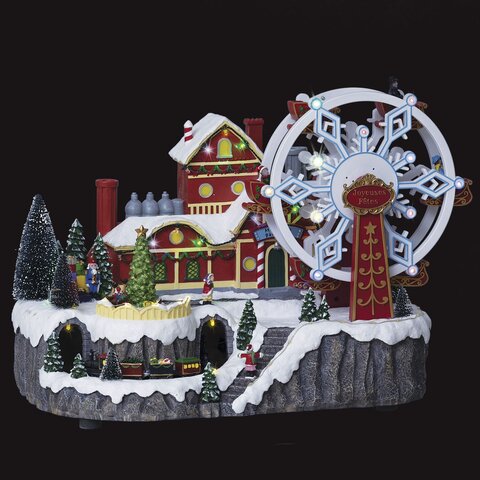 Kerstdorp reuzenrad 30l