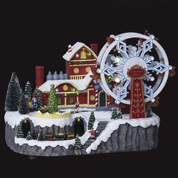 Kerstdorp reuzenrad 30l
