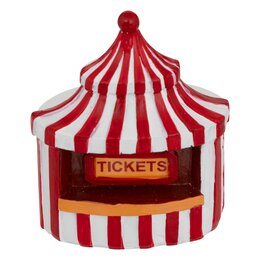 Kerstdorp stand tickets 5x6cm