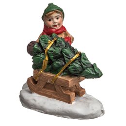 kerstdorpfiguurtjes 6ass