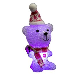 Kerstfigure 1L 4ass H19cm - afbeelding 9