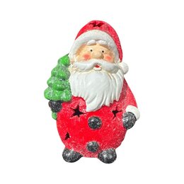 Kerstfiguur 8x6x16cm Led 2ass