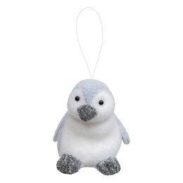 Kersthanger staande pinguin h.11cm