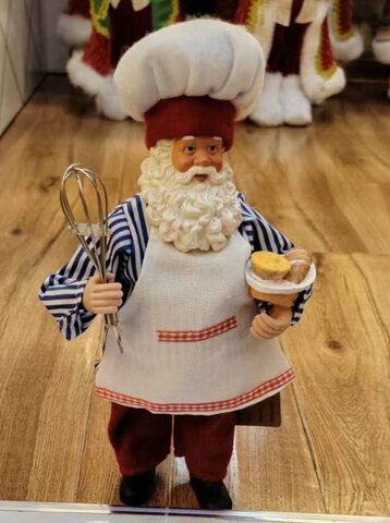 Kerstman 25cm - bakker