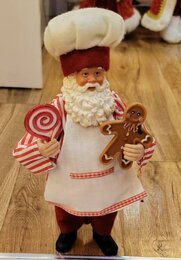 Kerstman 25cm - candy