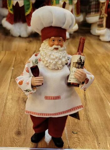 Kerstman 25cm - sommelier
