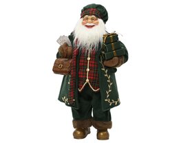Kerstman 29x13x45cm kunststof