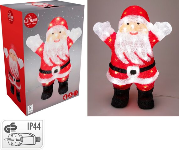 Kerstman D40cm 50Led