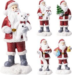 Kerstman H13cm 4ass