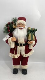 Kerstman promo donkerrood 60cm