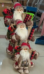 Kerstman vacht 30cm