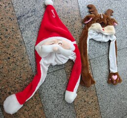 Kerstmuts 47x26cm - 2ass