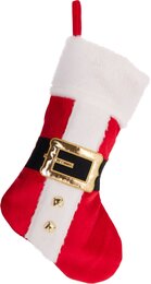 Kerstsok 24x41cm bellen