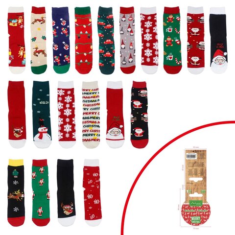 Kerstsokken basic mix
