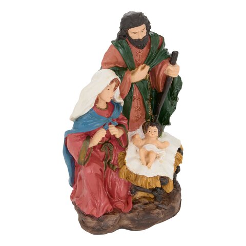 Kerststal figuur H16cm Jesus-Marie-Joseph