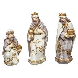 Kerststal H25cm met 11figures - afbeelding 5