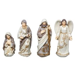 Kerststal H25cm met 11figures - afbeelding 6