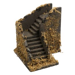 Kerststal - trappen H14cm