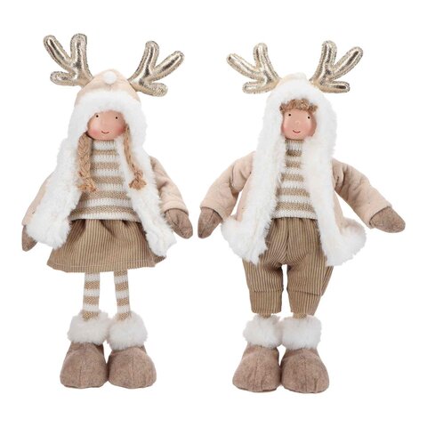 Kinderen 18x10x34cm beige 2ass