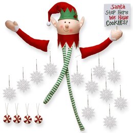 Kit Santa's elf Tree Decoration Kit 21pcs