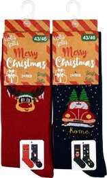 Kousen Men 2paar X-MAS mt39-42/mt43-46 - Driving