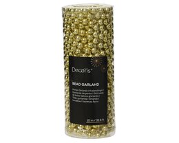 Kralenketting 10m - licht goud