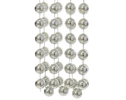 Kralenketting xxl 270cm - zilver
