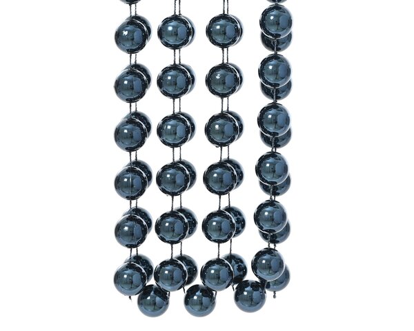 kralenslinger xxl plastic nachtblauw 270cm