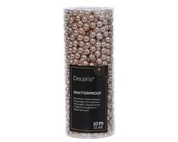 Kralentketting 10m - poederroze