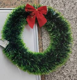 Krans Red Bow D30cm kerstslinger