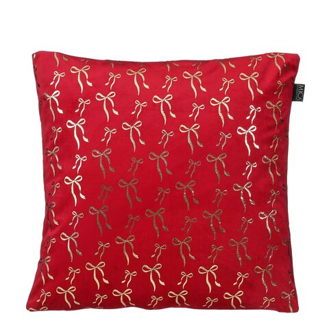 Kussen Strik 45x45cm rood